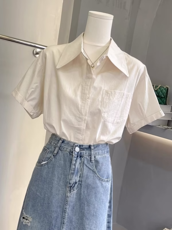 Sơ mi TN croptop